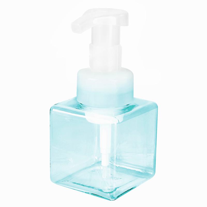 Dispenser Soap Foam Foaming Pump Empty Square Bottle Plastic Travel