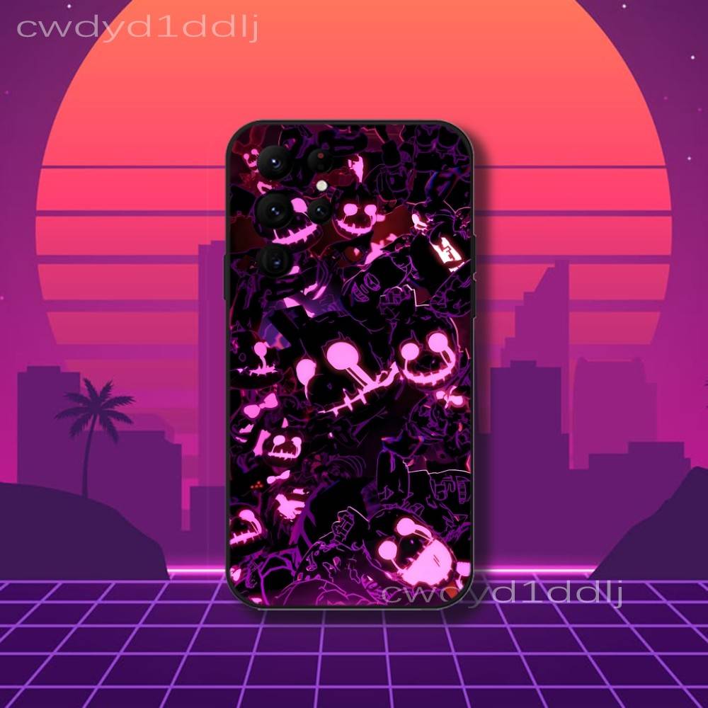 Чехол для телефона Fnaf Five-nights-At-Freddys для Samsung S10, S21, FE, S21, S26, S25, S24, S23, Ultra, S9, S22, Plus Черный