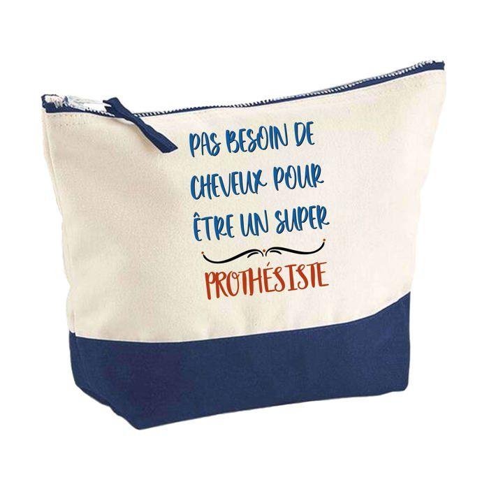 Trousse maquillage - PLANETEE - Prothésiste : pas besoin de Cheveux - Grand format - Coton - HD