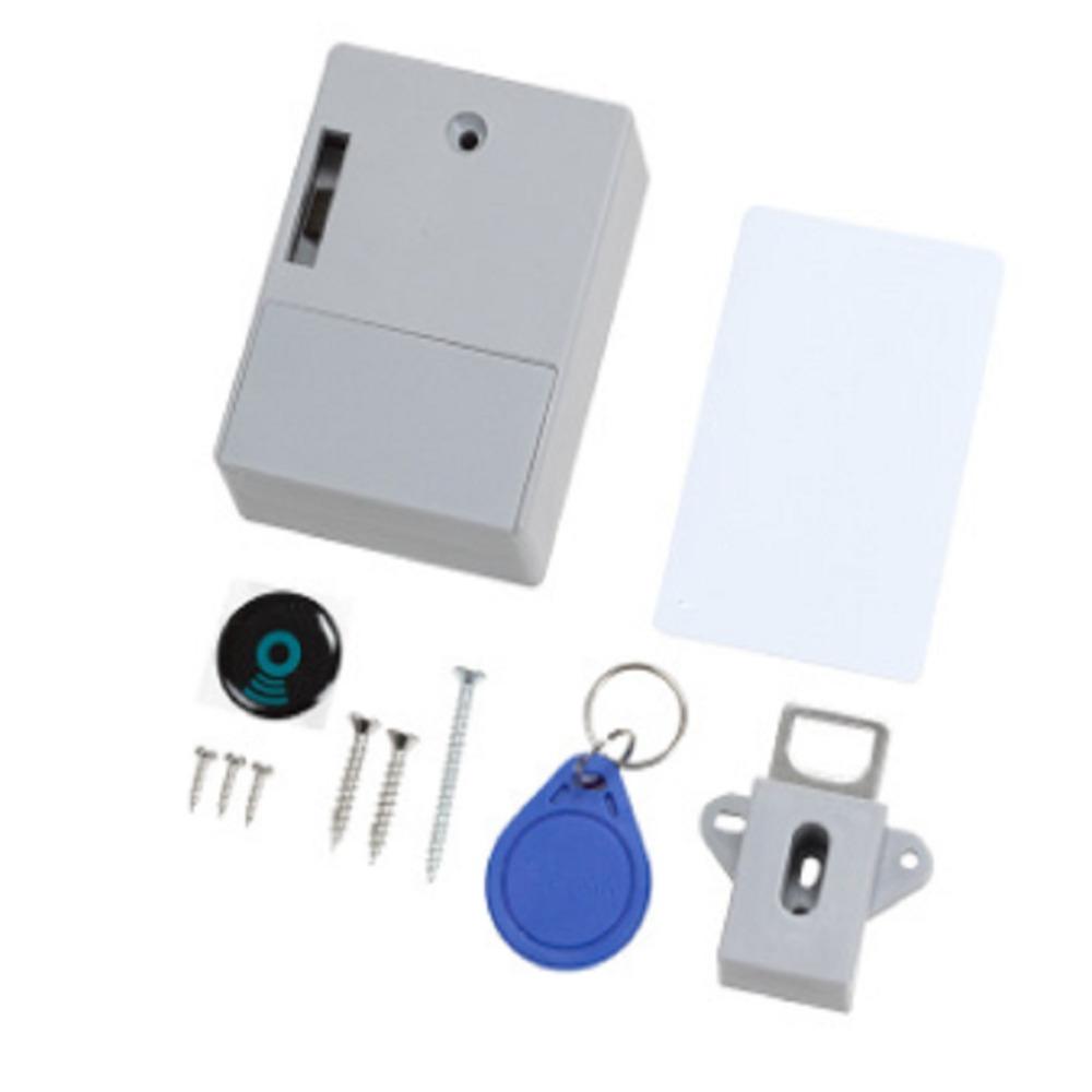 Скрытый RFID-замок для шкафа, без ключа, замки для ящиков, новый невидимый сенсорный замок, фурнитура