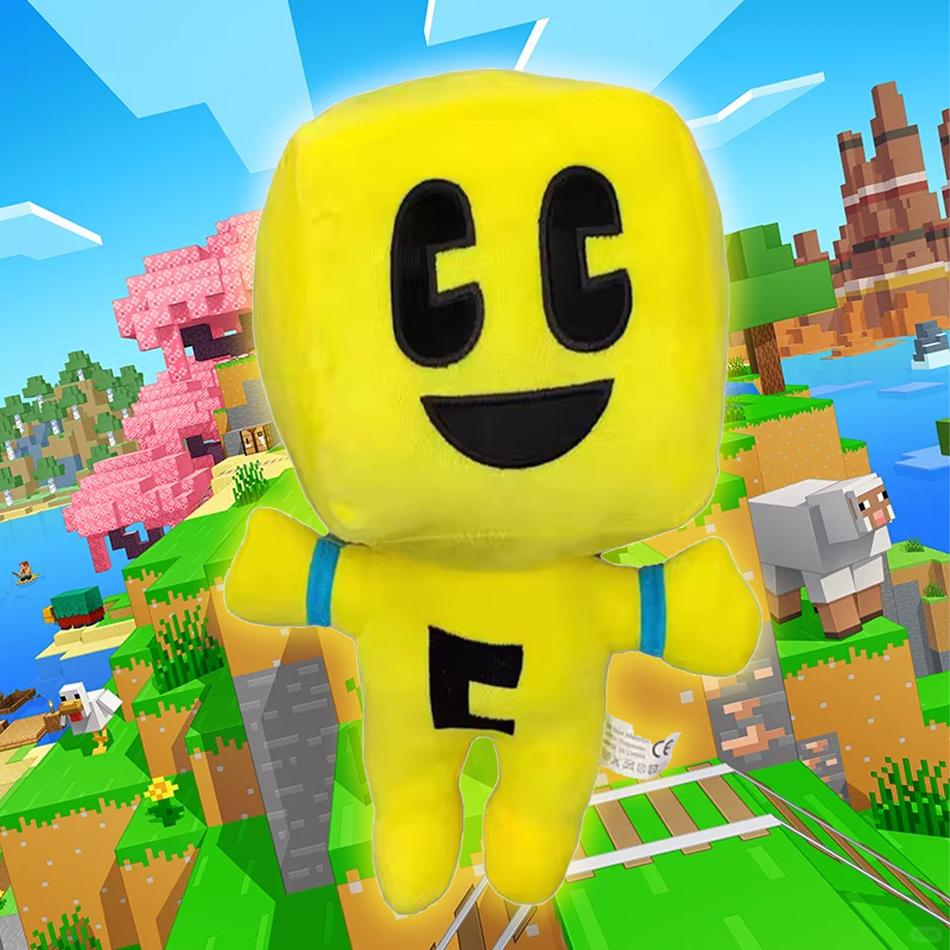 Craftee Plush Toy Cartoon Simulation Toy Comfortable Stuffed Animal Model Anime Character Play Toy Doll Children Birthday Gift