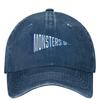 Monsters University Pennant Casual Baseball Cap Trucker Hat Running Hippie Snapback Cap Unisex-Teens y2k Cool Baseball Caps