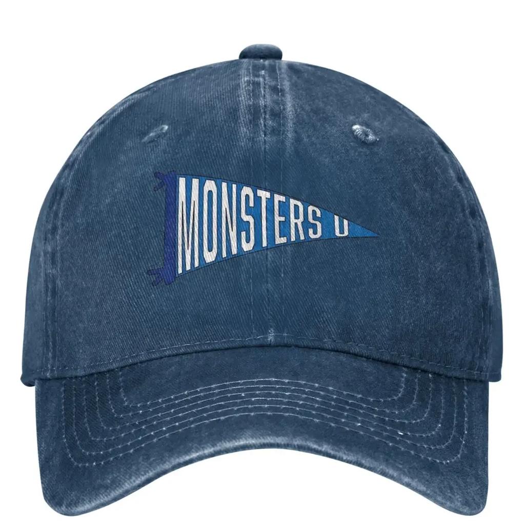 Monsters University Pennant Casual Baseball Cap Trucker Hat Running Hippie Snapback Cap Unisex-Teens y2k Cool Baseball Caps