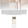 Remote Control for Midea Maxicool R57B1 BGE RG52A2 BGE RG57A BGEF RG57OB