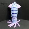 Игрушки для снятия стресса в виде кальмара, 3D-печатная шарнирная игрушка, фигурка с подвижными суставами, обучающая игрушка, имитирующая морское животное, фиджет для украшения рабочего стола