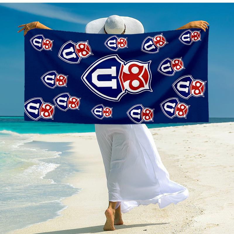 Universidad Los de Abajo Fashion Beach Towel: Ideal for Summer Adventures Soft, absorbent and quick drying suitable for swimming and bathing