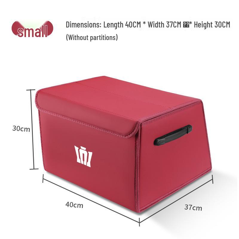 Toyota Crown Land Cruiser Trunk Organizer: Foldable Car Storage Box