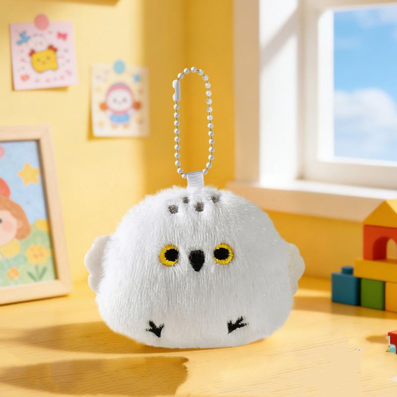 Милый мультяшный плюшевый брелок-птичка Креативный модный попугай чайка подвеска Украшение для рюкзака Подвеска Аксессуары Подарок