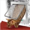 Flap Cats Door Pet Door Controllable Access Way Small Dogs Flap Door Dog Kitten House Security Door for Wall Pet Door