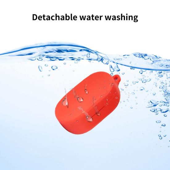 Earphone Cover Soft Anti-fall Silicone Bluetooth-compatible Headset Protective Case Latch Hooks