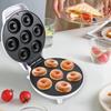 Kids Breakfast Snack Making Equipment White Non-stick Dessert Making Machine Household Mini Donut Maker