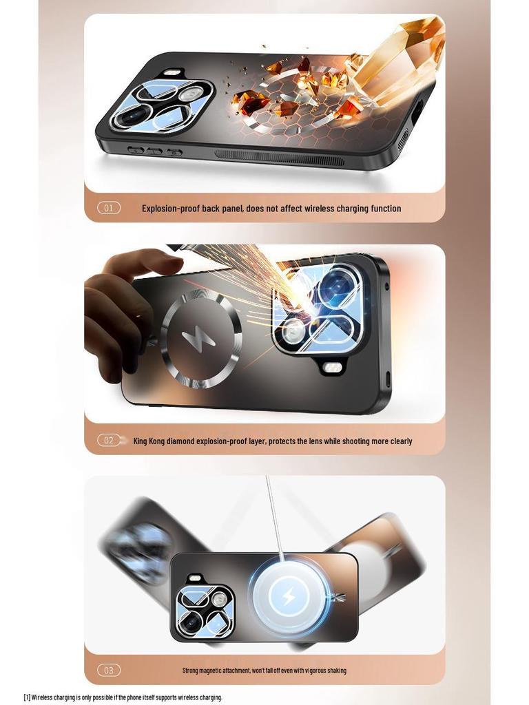 Защитный чехол OPPO Find X9 Pro серии Lightning с магнитной линзой