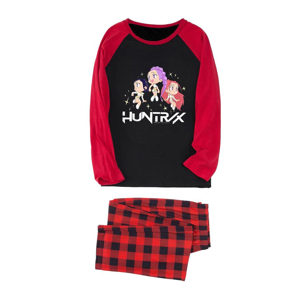 Prints Family Matching Long Sleeve Tops+Pants Set Family Matching Sets