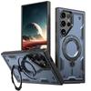 Для Magsafe Magnetic Case для Samsung Galaxy S25 S24 Ultra S23 S22 Plus FE S 24 S24Ultra Shockproof Armor Wireless Charge Cover