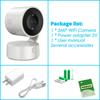 SMART LIFE 360° Wireless Video Camera PTZ 5MP HD WiFi Surveillance IP Cameras Color Night Vision Home Wi-Fi Baby Monitor Tuya