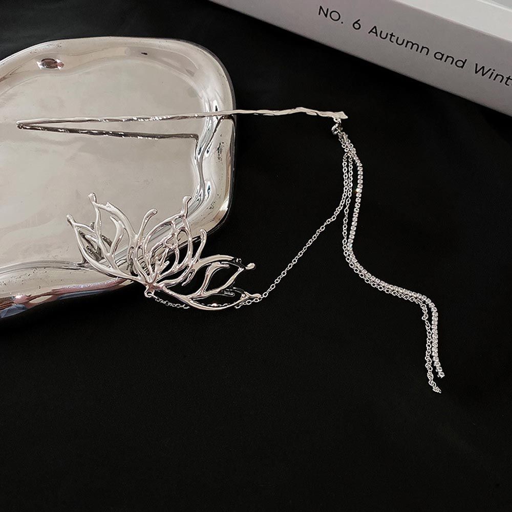 Свадебная палочка для еды, инструменты для укладки волос в виде Луны, китайская вилка для волос, корейские заколки Hanfu, женские палочки для волос