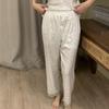 1111 new pajamas women's summer thin sexy lace hollow suspender set spring and autumn wear large size loungewear