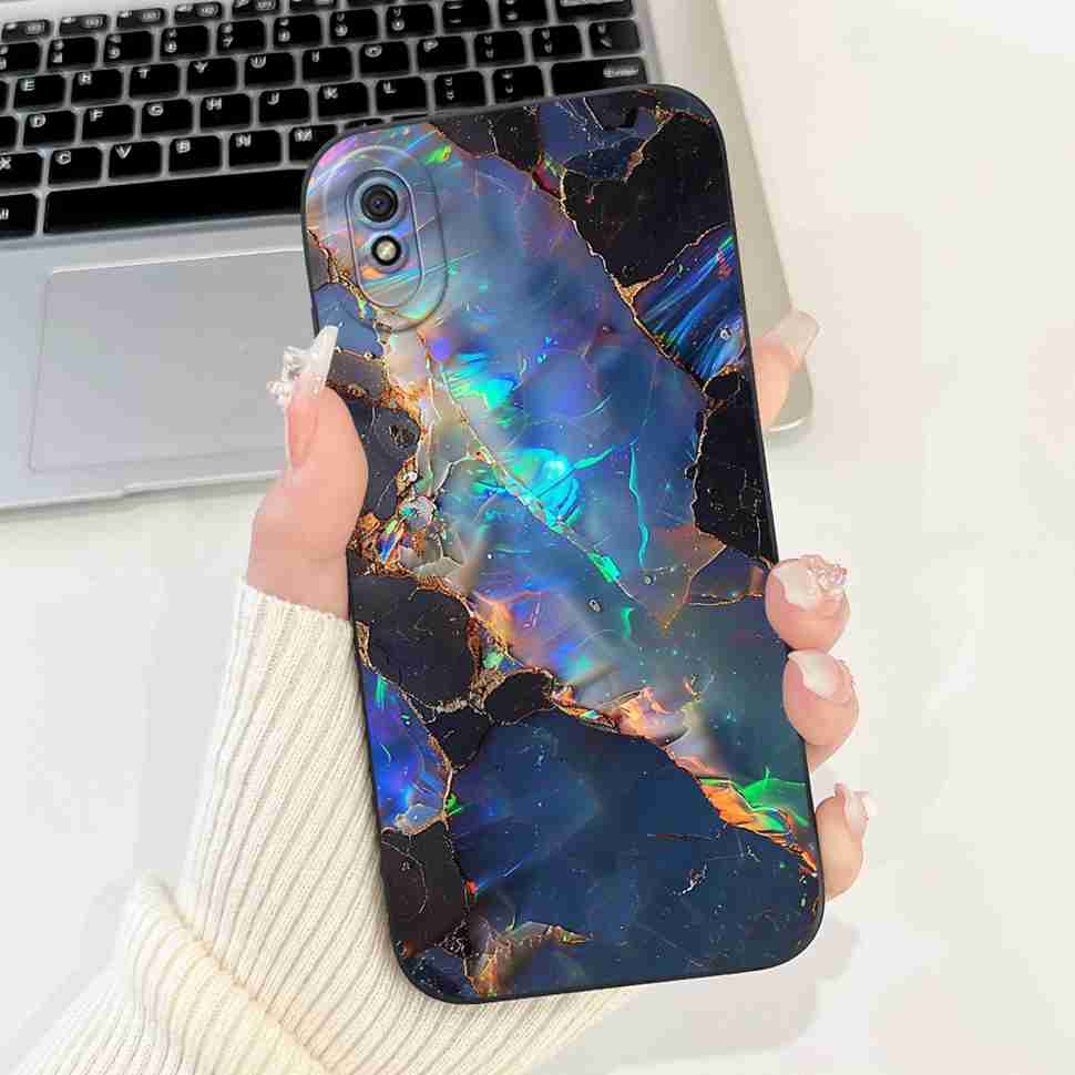 New For Redmi 9A M2006C3LG Case Fashion Girl Bow Rose Soft Silicone Cover For Xiaomi Redmi 9AT 9 A 6.53" Shockproof Phone Casing