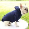 Autumn and Winter Sweatshirts, Denim Pockets, Two-legged Clothes, Sporty Pet Clothes, Dogs, Cats, Pet Clothes, Supplies