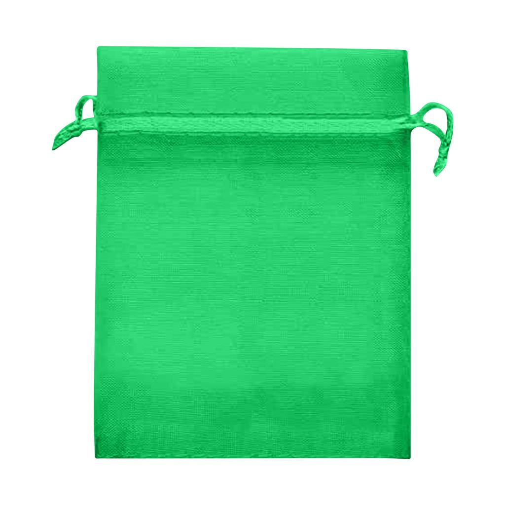 Fruit Protections Bags 6x8 Inch Green Netting Cover Drawstring Mesh Tomato Protectors Bags Pest Barrier For Blueberry Small Fruit Veggies Garden