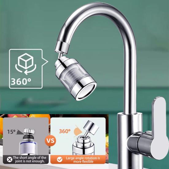 45293 шт. Фильтр для воды на кран, вращающийся на 360 градусов, удаляет хлор, тяжелые металлы