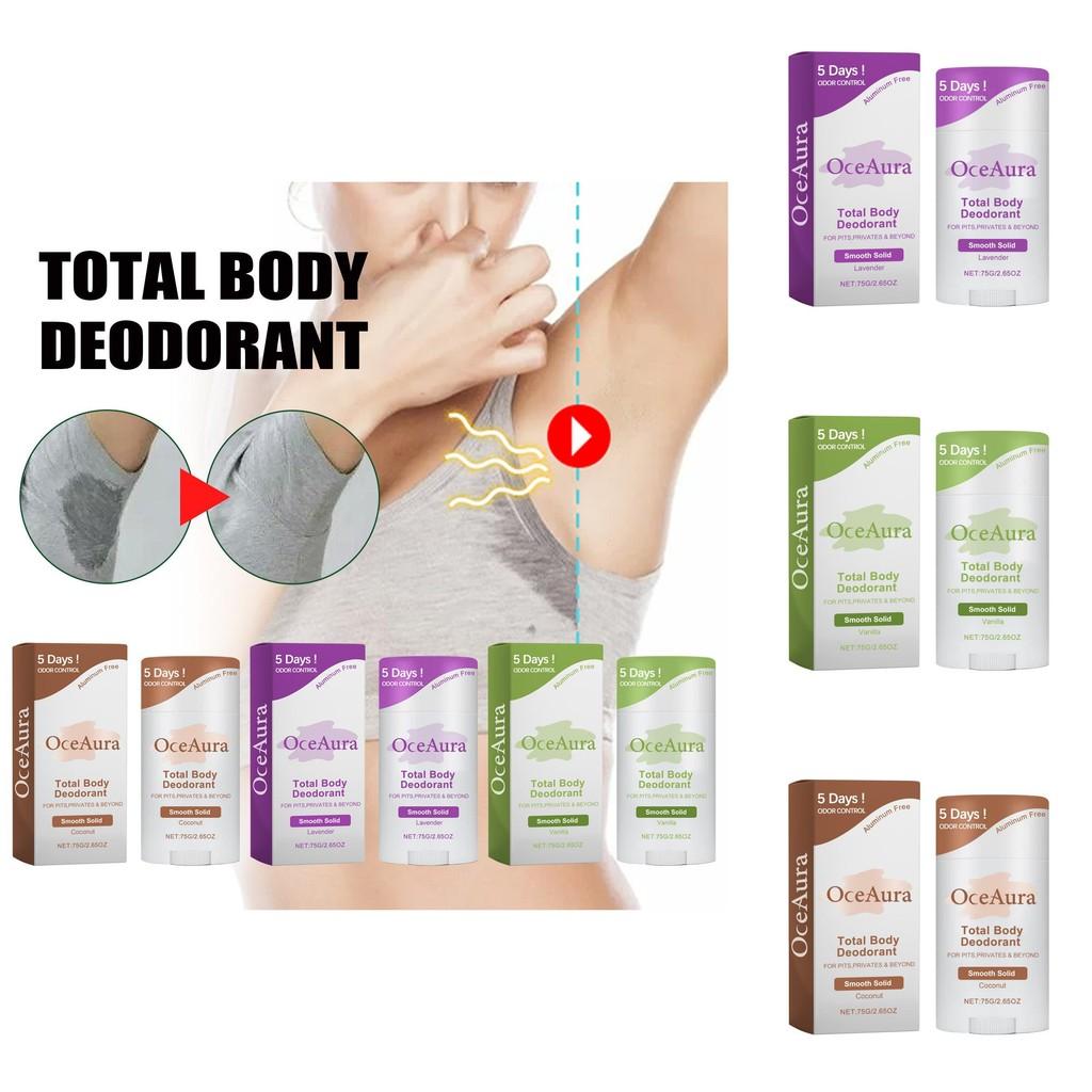 Oceaura Coconut Scented Body Deodorant Stick For Long Lasting Freshness And Odor Control