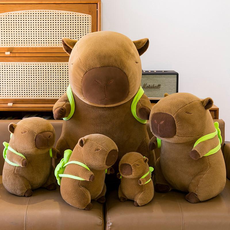 Toys Plush Capybara Simulated Animal Dolls Childrens Birthday Gifts Decor Home