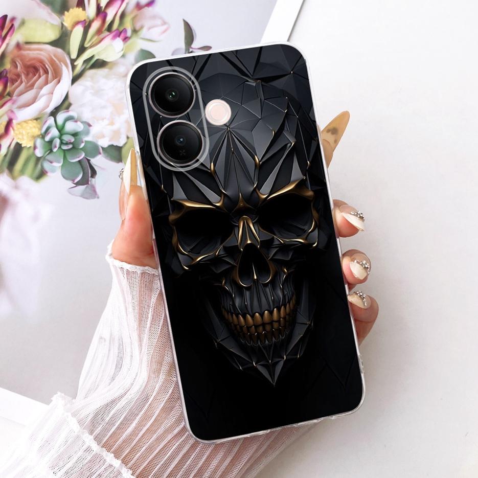 Чехол для Vivo V60 Lite 4G V2530 Крутой Робот Животные Расписной Чехол Мягкий Силиконовый Чехол для Телефона Для Vivo V60 V 60 Lite V60Lite 5G Сумки