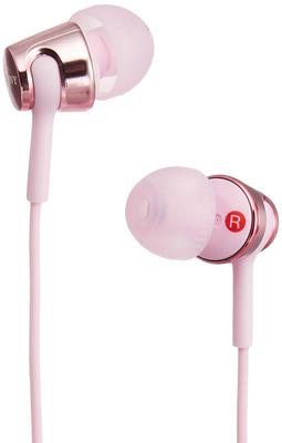 Sony Проводные наушники MDR-EX155: Внутриканальный тип, светло-розовый