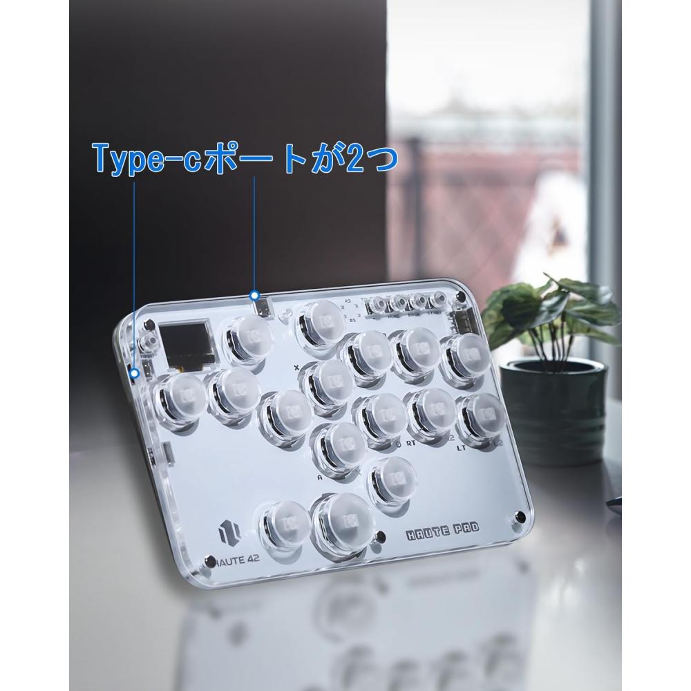 Аркадный контроллер без рычага Fighting Stick Mini Type Arcade Joystick для PCSwitchPS4 PS3 Akekon RGB Light Mini Type High Precision High Response Thin