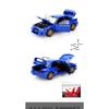 1/32 Subaru Impreza WRX STI Alloy Sports Car Model Diecasts Metal Racing Car Vehicles Model Sound Light Simulation Kids Toy Gift
