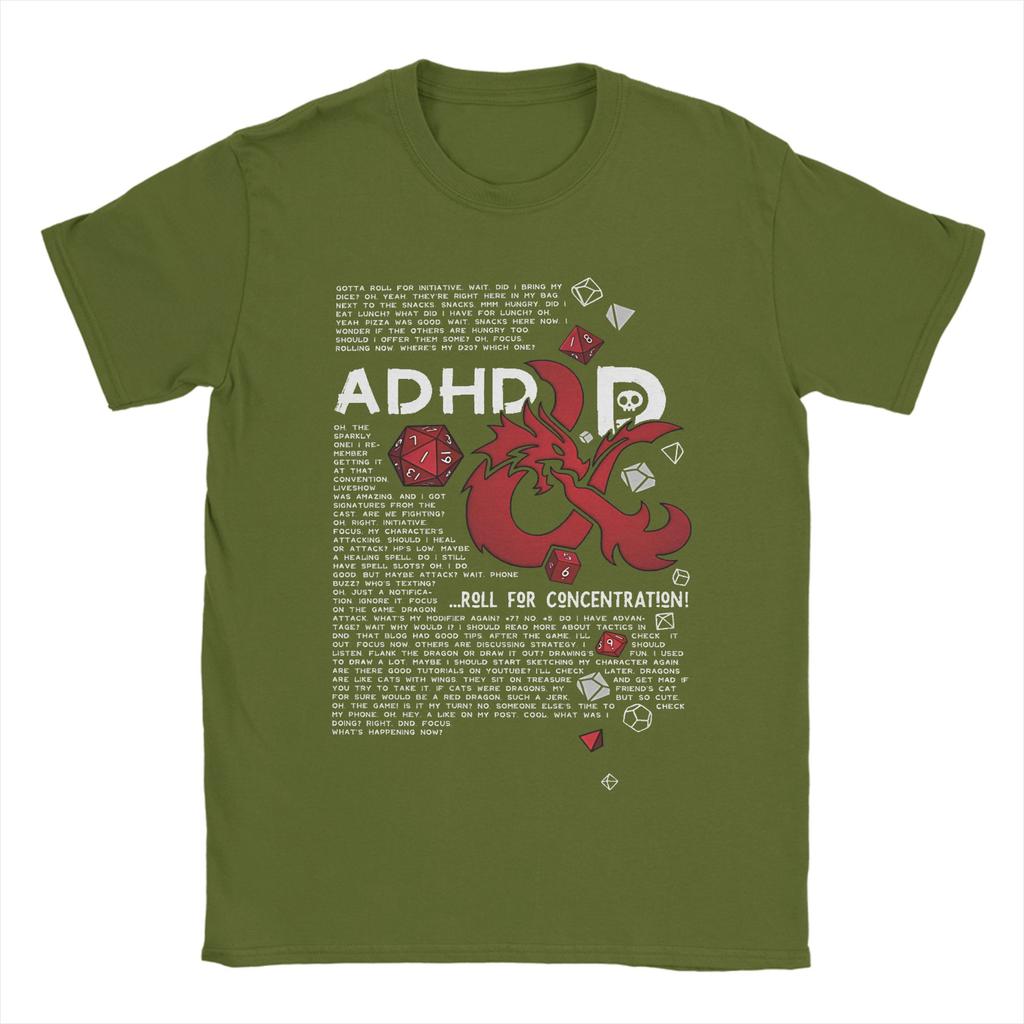 Awesome  Roll DnD Dungeons and Dragons TShirt for Unisex Crew Neck Cotton T Shirt  Short Sleeve Tees Clothes
