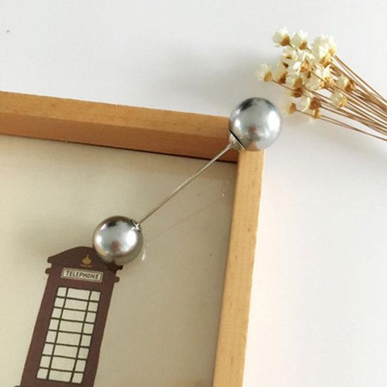 Модная брошь из искусственного жемчуга, булавка для женщин, куртка, пальто, украшение, ювелирный подарок
