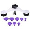 Car Body Dent Paintless Repair Tool Kit 1 Bridge Type Puller 8pcs Glue Puller Tabs
