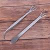 2 In 1 Stainless Steel Bonsai Gardening Tools Root Rake Spatula Tweezers Garden