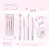 Мягкий набор RosyPosy BUBBLY, набор коротких ручек, портативный декомпрессионный набор ручек, нейтральные ручки 0.5, черные