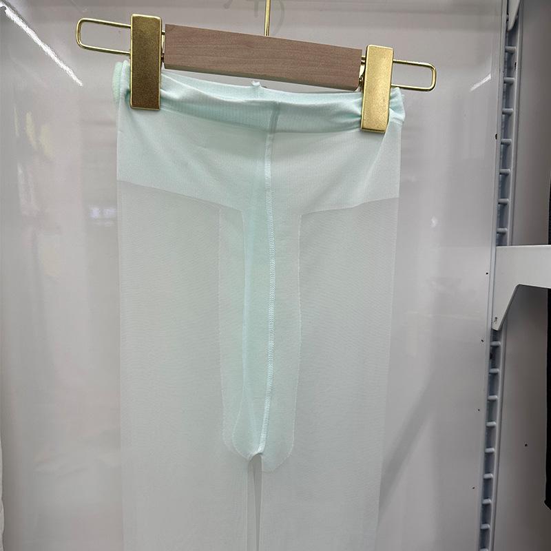 0D Ультратонкие женские черные чулки: Весна/Лето Анти-зацепки, Без ластовицы, Мятные колготки Мамбо