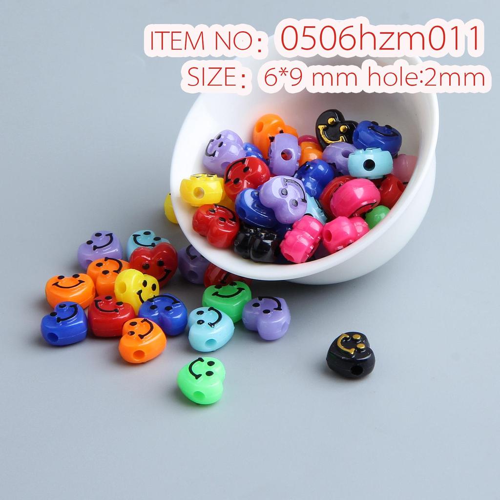 10g Pack of Flat Acrylic Alphabet Beads for DIY Children's Beading and Jewelry Keychain Accessories