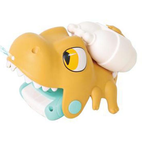 Практичная, простая в использовании, игровая, яркая, в форме крокодила, детская игрушка для разбрызгивания воды, распылитель