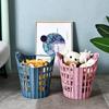 Foldable Laundry and Toy Storage Basket - Space-Saving Hamper for Bathroom