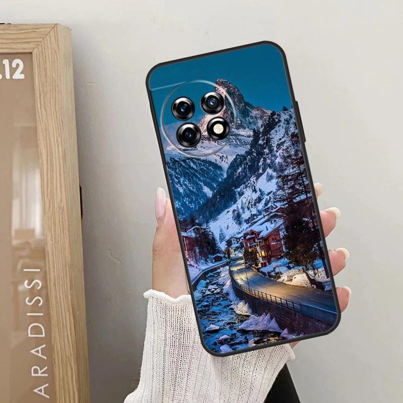 Чехол Zermatt Matterhorn Swiss Mountain для OnePlus Nord CE 4 3 2 Lite 2T N10 N20 N30 OnePlus 12 11 9 10 Pro 8T 10T 12R