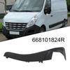 Для Renault Master III IV Накладка-молдинг на лобовое стекло, крышка, материал АБС, черный 668119349R 668101824R Дефлектор воздуха