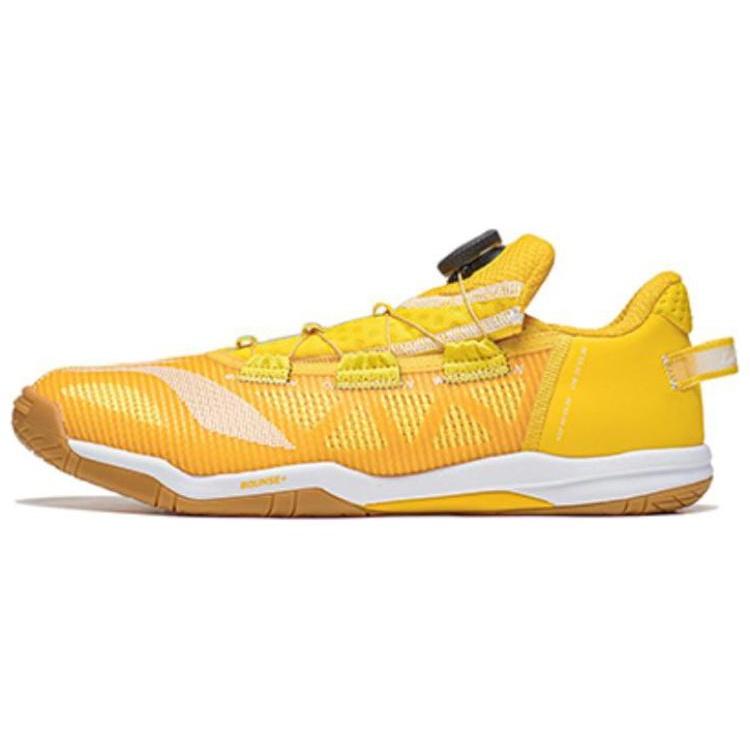 Li-Ning Обувь для настольного тенниса Mage Pro 'Желто-белая' Мужская APPT003-5