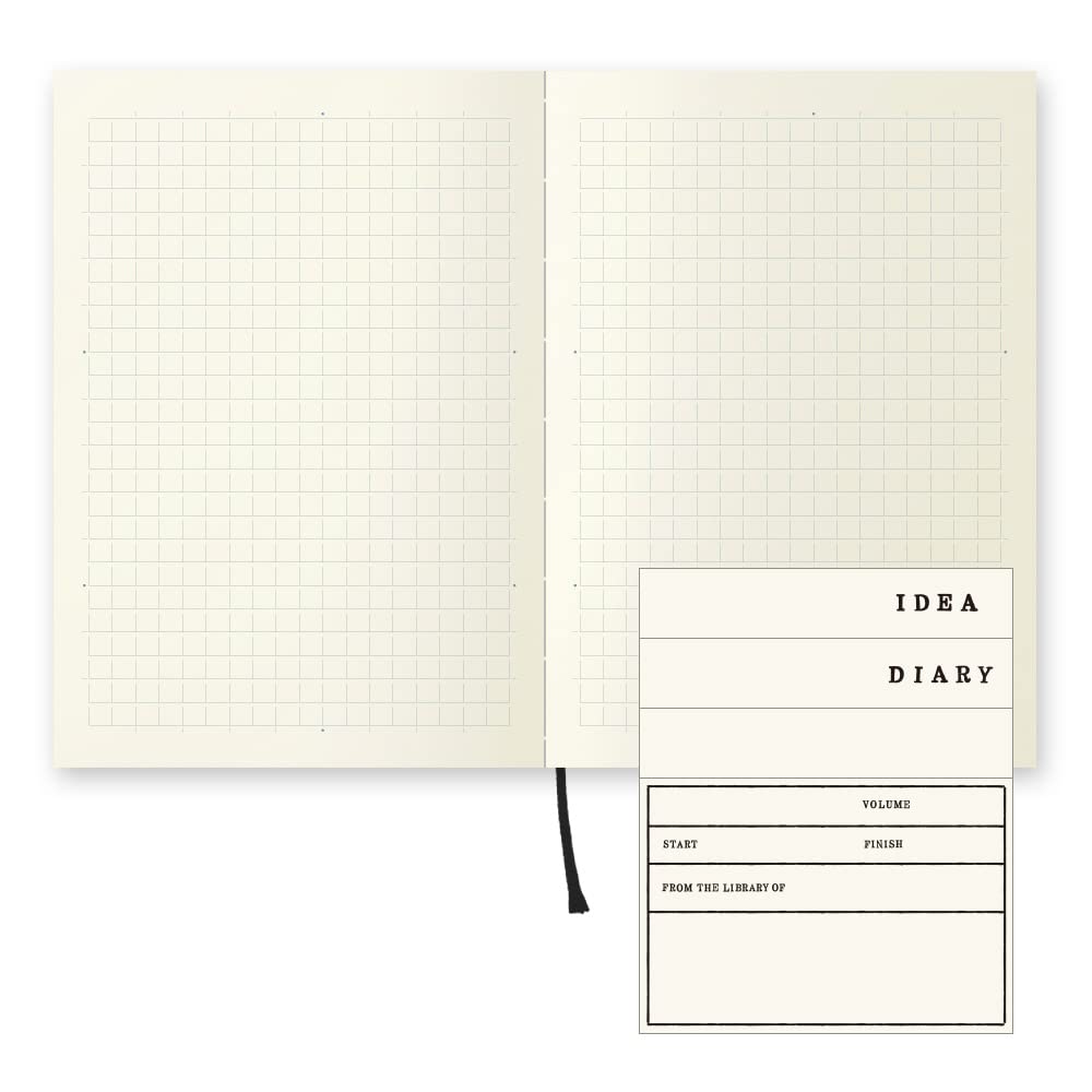 DESIGNPHIL MIDORI MD Grid 15289006 Notebook, Paperback, A,