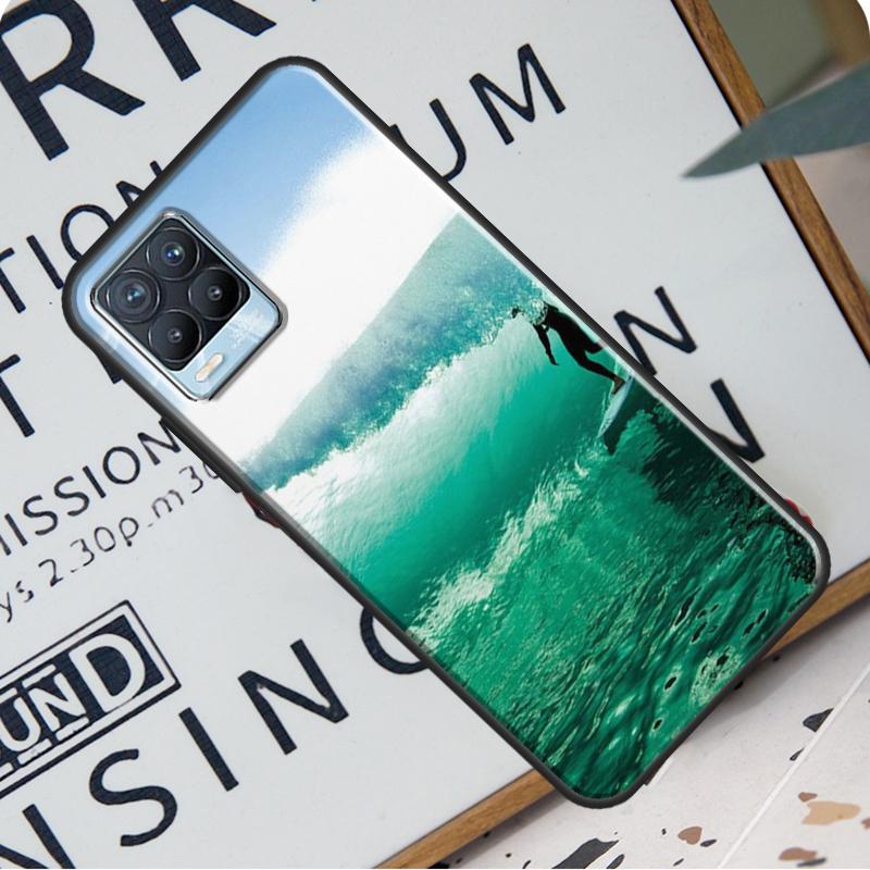 Чехол Surfer Surf Hang Loose Shaka для Realme C21 C11 C15 GT Neo2 Master 8 Pro 8i OnePlus 9 Pro 8T 9R Nord2 Coque Cover