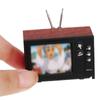 Портативный ТВ Игрушка Миниатюрная Симуляция Мебель Телевизор Украшения Гостиная Декорация