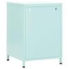 Nightstand Mint Green 35x35x51 cm Steel