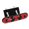 3D Металлическая эмблема GTD для автомобиля, наклейка на багажник, эмблема на решетку радиатора для Polo GTD MK4 MK5 MK6 MK7 Golf 4 5 6 7, автоаксессуары