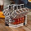 V8 Wine Bottle Engines Shape Liquor Alcohol Decanters Whisky Bottle Decanter Bar Accessories For Tequila Bourbon