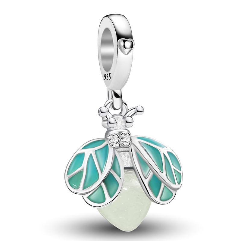 Медный светящийся кулон «Сладкий светлячок» можно сделать своими руками в виде браслета или ожерелья. Высококачественное ювелирное изделие в подарок.